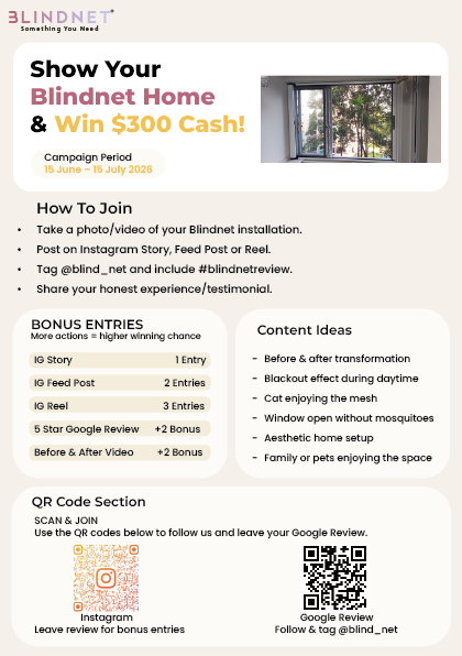Show Your Blindnet Home & Win $300 Cash
