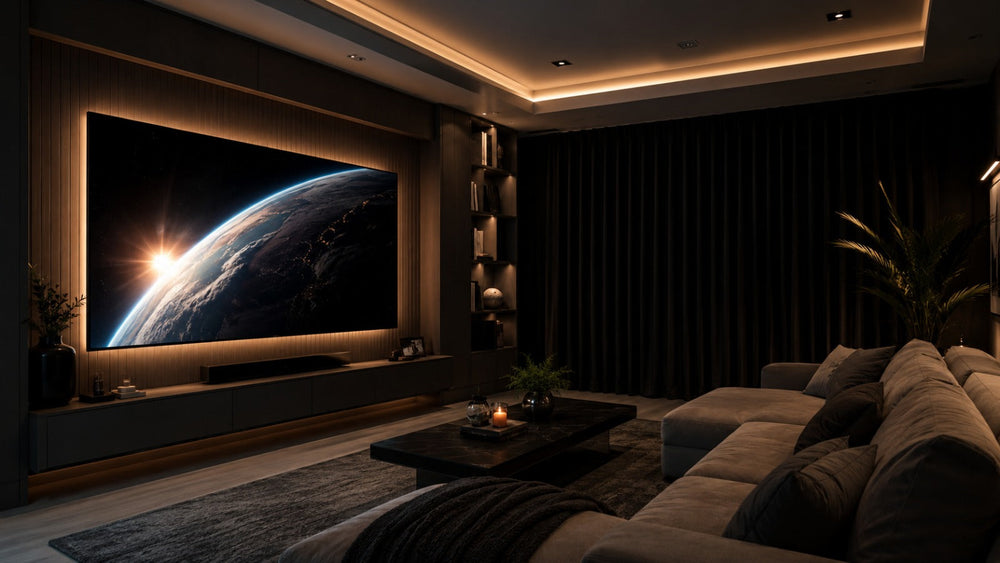 How Blackout Blinds Help OLED TVs and Monitors Look Better and Last Smarter